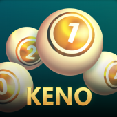 Keno table game casino card