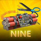 Nine table game casino card